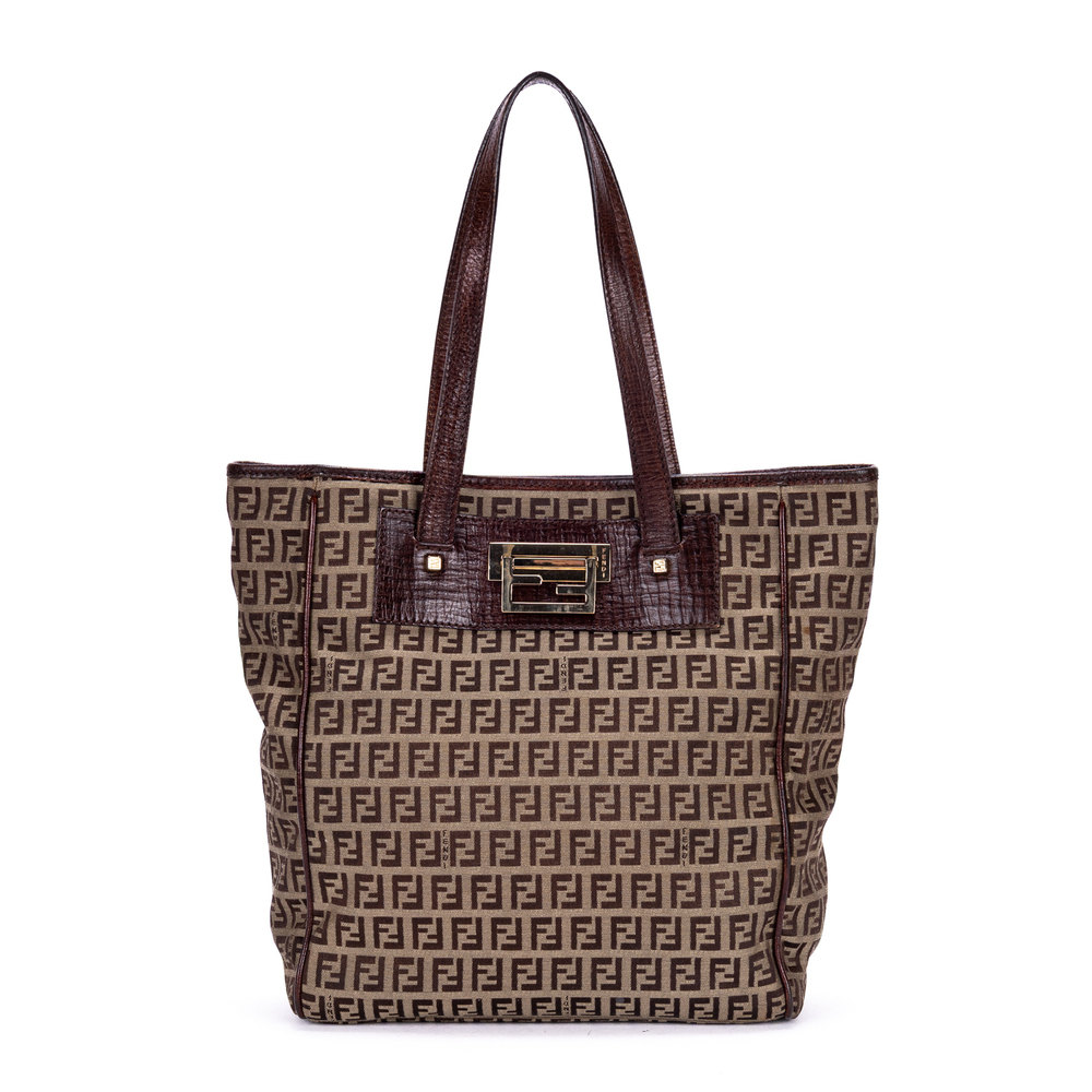 Fendi Flip Lock Tote